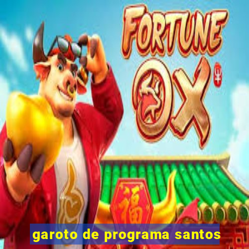 garoto de programa santos